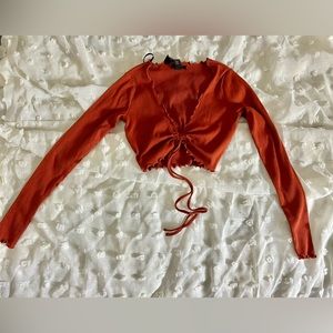 Knit sweater top set | S